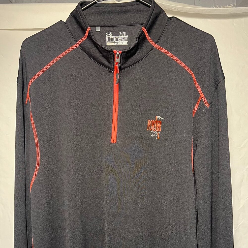 Under Armour 1/4 zip golf pullover / Porter Cup Logo / Men's XL